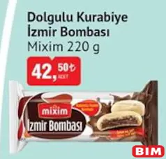 MİXİM DOLGULU KURABİYE İZMİR BOMBASI 220 G